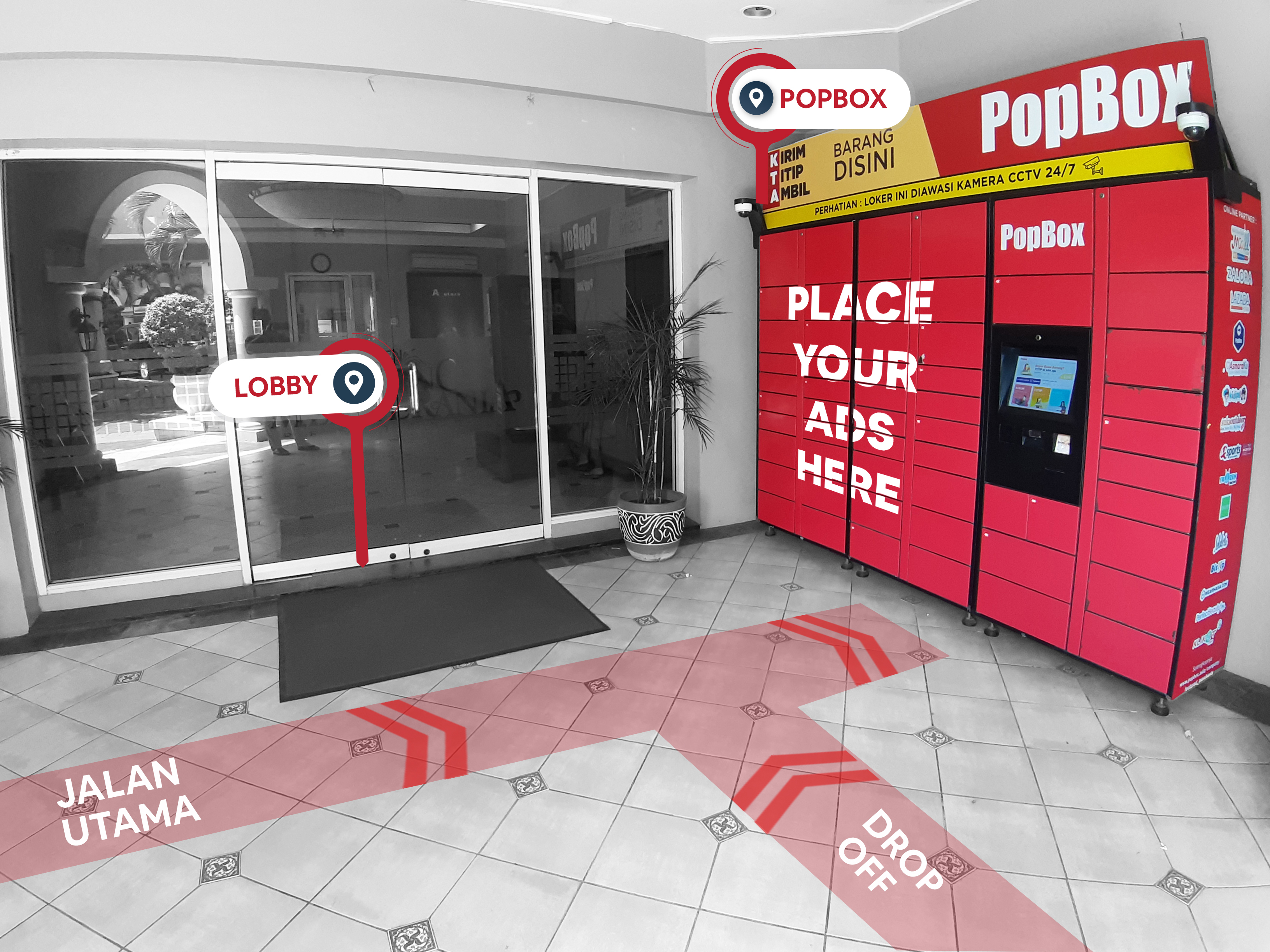 PopBox Locker Advertisement